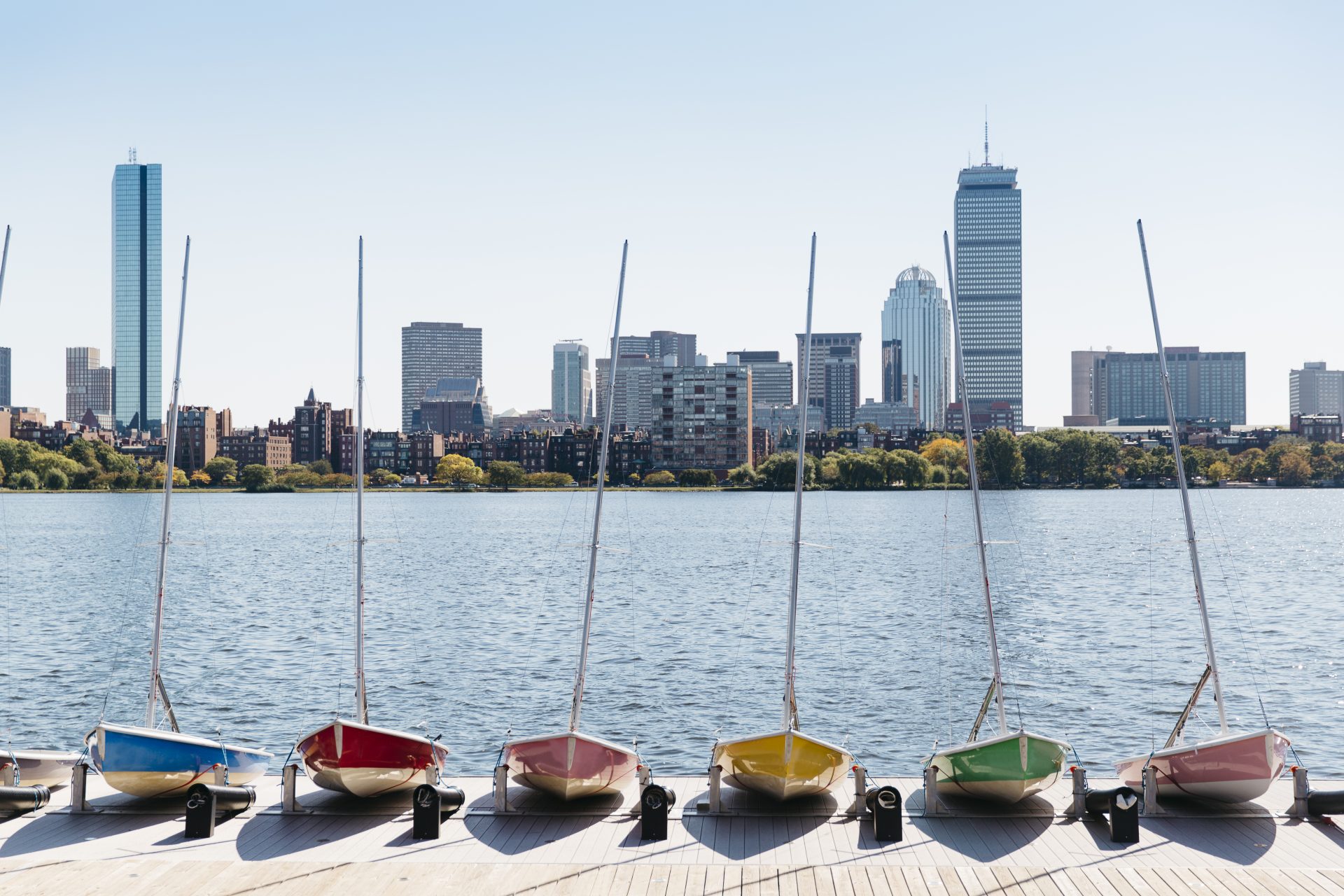 Boats by the water.